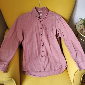 Frank & Oak Pink Button Down